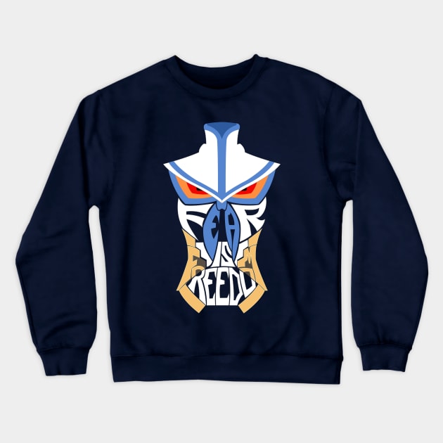 Fear is Freedom Kill la Kill Junketsu Crewneck Sweatshirt by Spiral-Squid